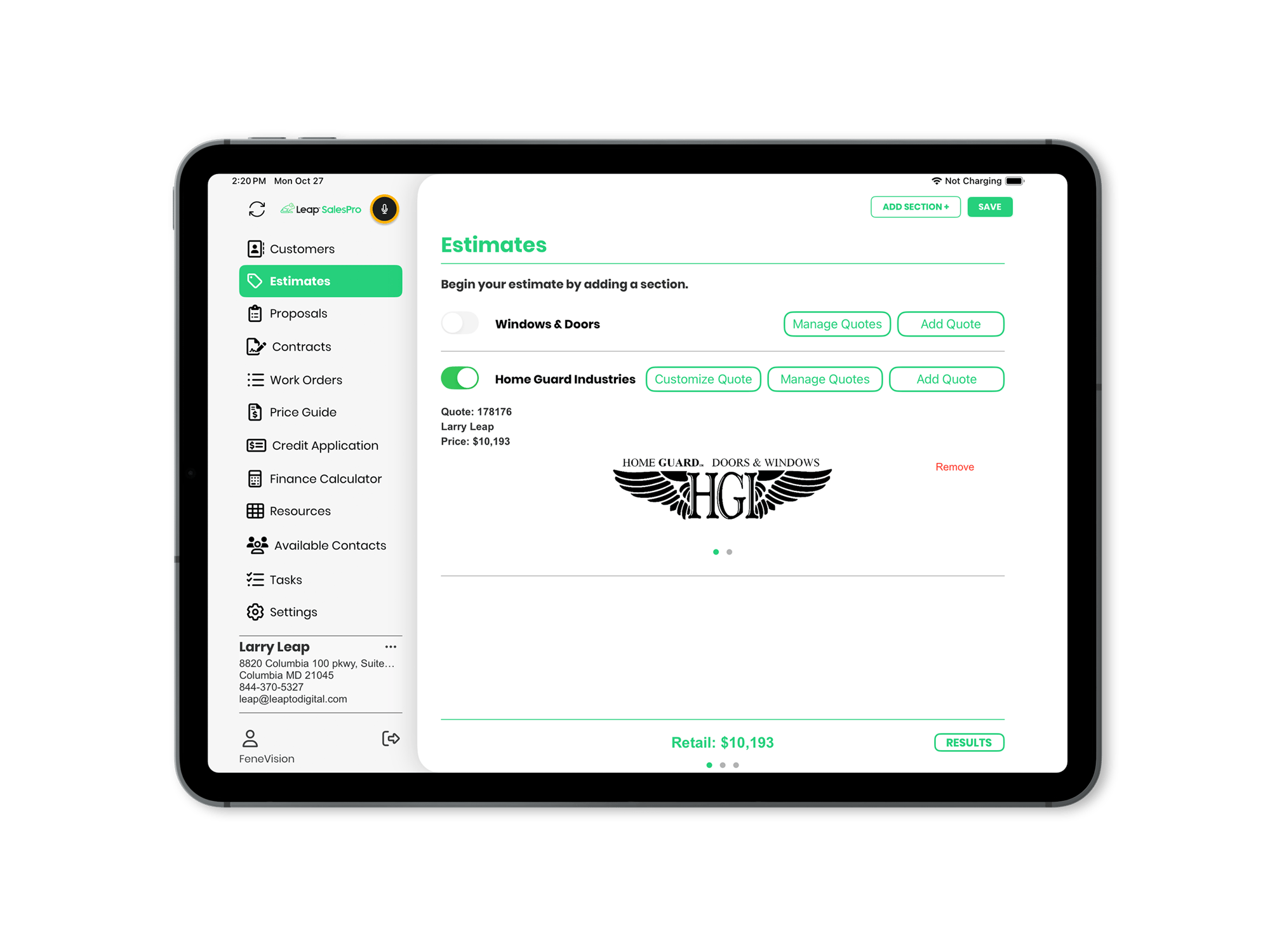 SalesPro_HomeGuard-estimate_ipad_mockup